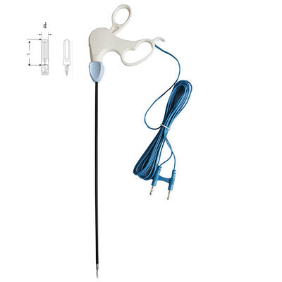 Strumenti chirurgici laparoscopici monouso con testa dritta
