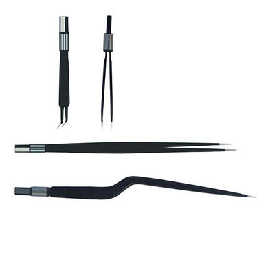 Forcipelle elettrochirurgiche bipolari cuttomizzate finiture in raso con cavo